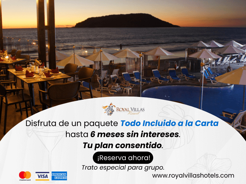Paquete Todo Incluido a la Carta Royal Villas Resort